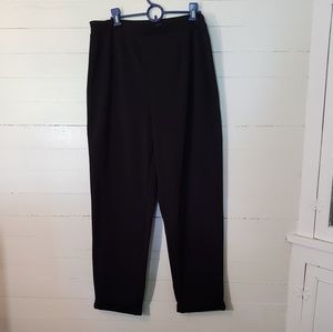 Knit cuffed pants                         0112